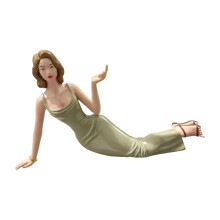 Handmade Scented Stick Holder Resin Abstract Lady Figurine-6
