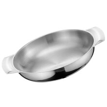 Stainless Steel Wok Heat-Resistant Cooking Wok with Handle