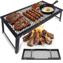 Foldable Camping Grill 63x30x17cm Portable Grill