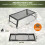 Foldable Camping Grill 63x30x17cm Portable Grill 5