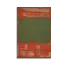 Mark Rothko Rouge Vert 1949 - Reproduction d'art mural 50 x 75 cm