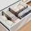 Retractable Drawer Partitions for Home Organization Black 5