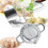 Deegpers/dumplingmaker van roestvrij staal (1 stuk) 1
