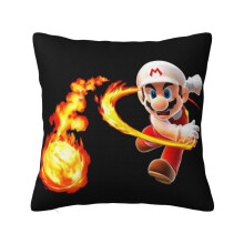 Super Mario -sarjakuvatyynynpäällinen kodinsisustukseen, 18x18 tuumaa