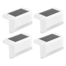 4 wasserdichte Solar-Außenleuchten