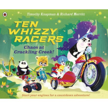 Ten Whizzy Racers Chaos at Crackling Creek by Timothy Knapman Paperbac