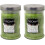 Bougie parfumée à l'eucalyptus 510 g (lot de 2) 1