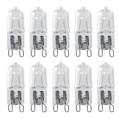 Ampoules halogènes G9 120 V 40 W (lot de 10)