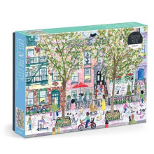 Puzzle 1000 Teile: Michael Storrings - Die Katzen in der Stadt
