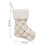 Gold Glitter Christmas Socks 9 Inch 3