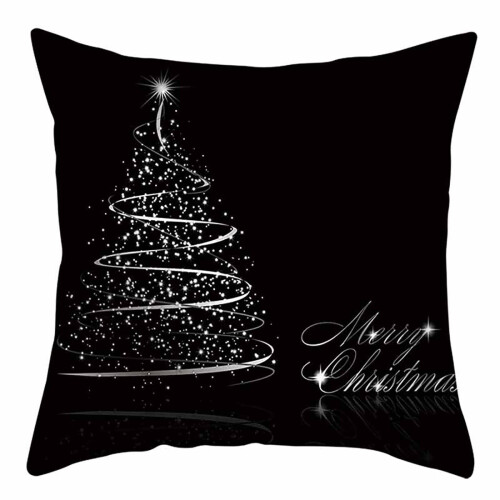 Peach Skin Pillow Case Christmas Design 1 Piece