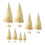 Miniature Artificial Christmas Trees Beige 8 pcs 2