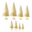 Miniature Artificial Christmas Trees Beige 8 pcs 3