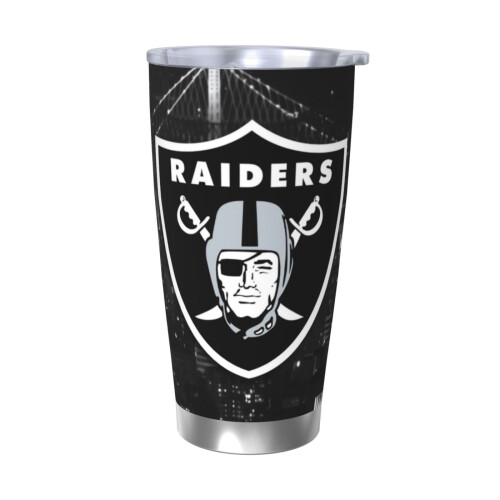Raiders fotbollstermos 20oz rostfritt stål