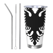 Albanien 20oz vakuumisolerad tumbler i rostfritt stål