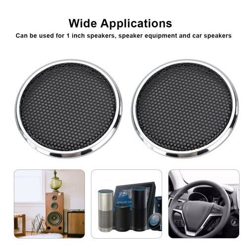 Decorative Speaker Grills, 2 Units