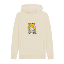 (L, Oat) Rick And Morty Unisex Adult Rest and Ricklaxation Hoodie