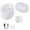 X20 Mini Invisible Bluetooth Earbuds White 9