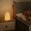 Jacenvly efterårsdekorationsbordlampe genopladelig natlampe 2