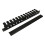 2U Server Rack Cable Organiser 12 Slots 2