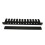 2U Server Rack Cable Organiser 12 Slots 6