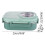 Stainless Steel Bento Box 3-Compartment Leak-Proof with 2