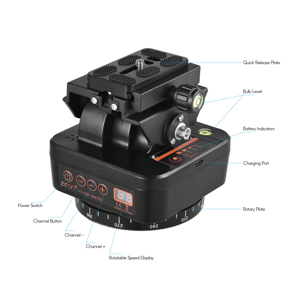 Zifon Yt-1000 Panoramic Mount Remote 7340572929976