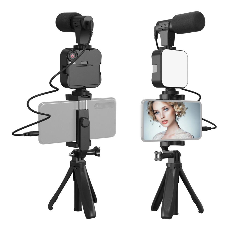 Compact Smartphone Vlog Kit With Tripod Light 7340572930019