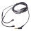 Soft PVC Audio Cable for Shure Headphones 7