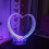 LINLIN 3D natlampe USB touch skrivebordslampe 7 farver 4