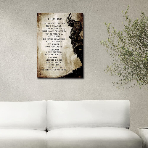 Plakat inspirowany stylem vintage na płótnie, 16x24 cale 1