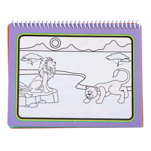 Reusable Water Drawing Book for Age 3+