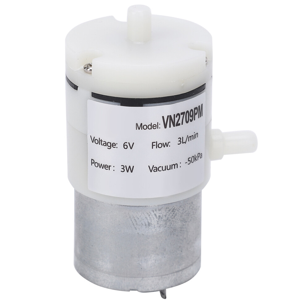 Micro Vacuum Pump 3L/min DC6V Noiseless 3Pcs