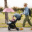 Parasol pliant portable pour chaise de plage, détachable 5