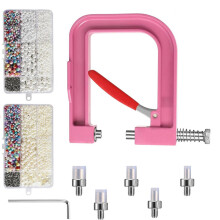Multipurpose Hand Operated Beads Tool Suitable For Art And-pink