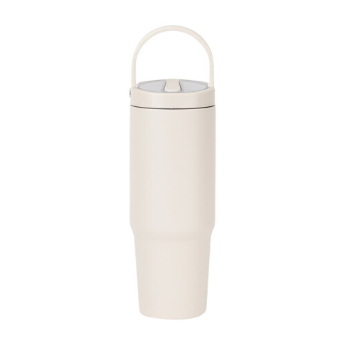 Modern 304 Nonrust Steel Tumblers With Comfortable Grip-white
