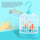 Voice-Activated Bird Cage Toy with Sound Effects 4