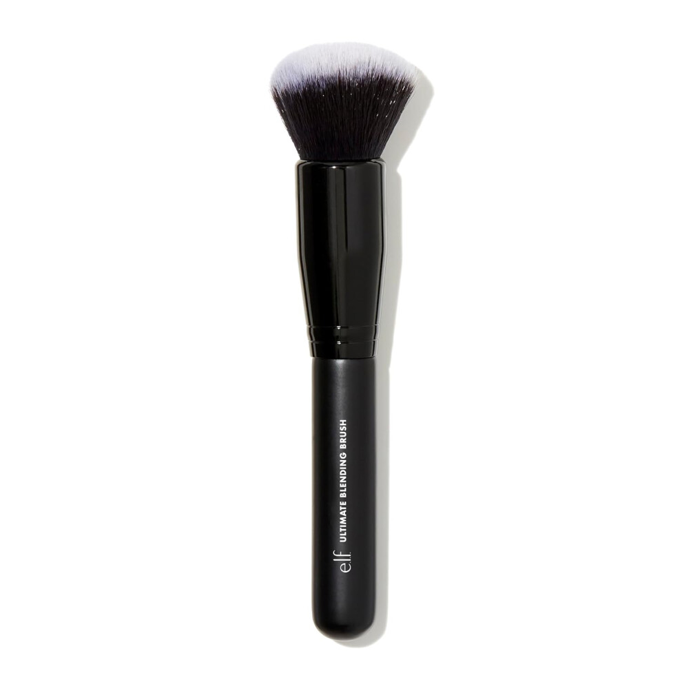 E.l.f. Ultimate Blending Brush, Dome-Shaped Makeup Tool For Applying & Blending Foundation, Bronzer & Blush, Made With Vegan, Cruelty-Free Bristles