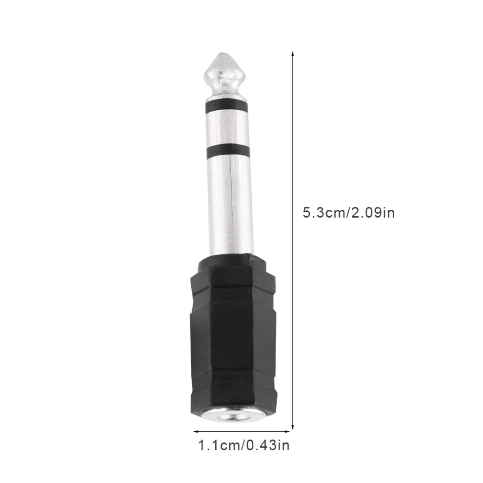6.5Mm To 3.5Mm Audio Plug Converters (2 Pack) 7340572947628