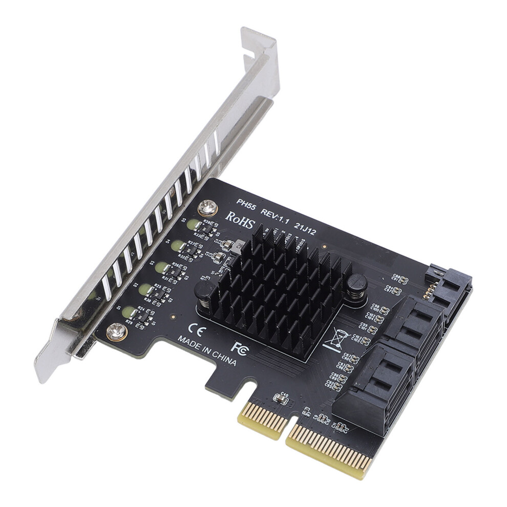 5 Channel Sata 3.0 Pcie Host Card X4 X8 X16 7340572954145
