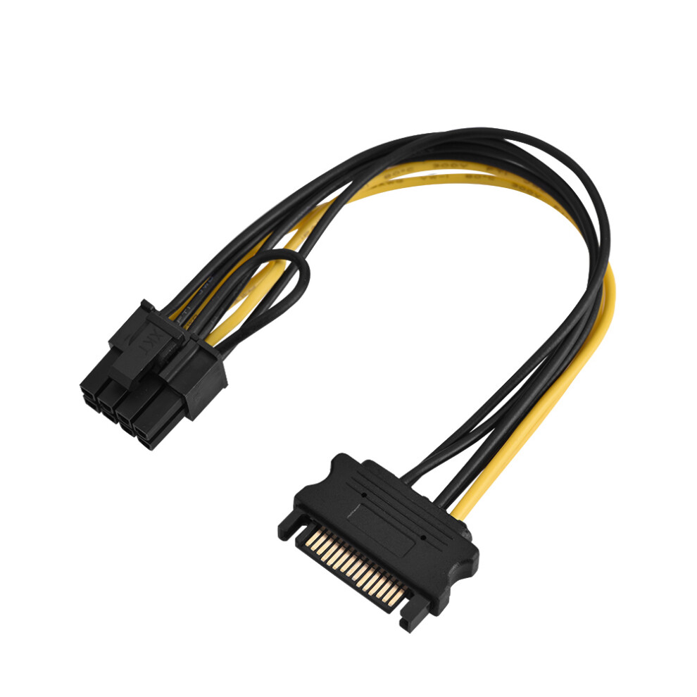 0.2M Pci-E 8 Pin Female Power Adapter 7340572954268
