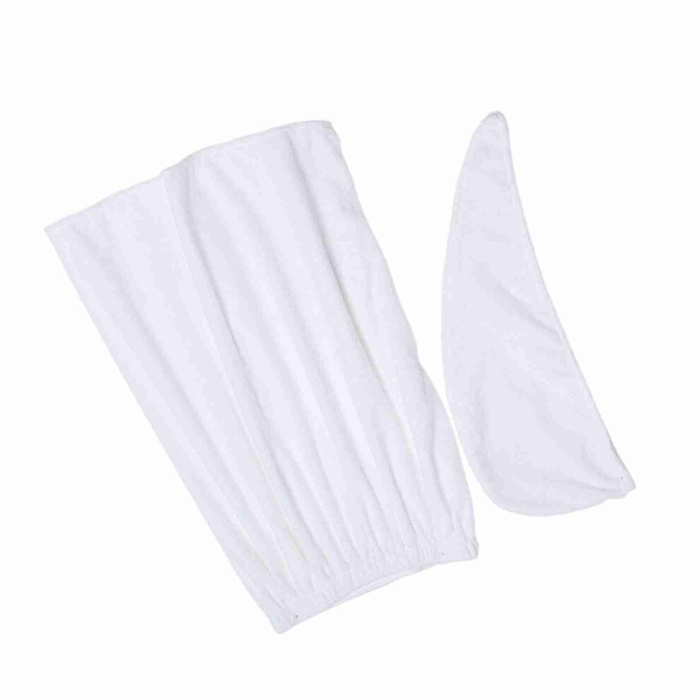 Eco-Friendly Spa Wrap Towel and Hair Cap Set
