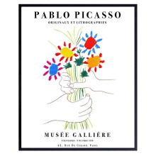 Affiche murale Picasso - Impression abstraite moderne du milieu du siècle