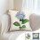 Jacenvly blomsterprintet pudebetræk 43x43 cm 1