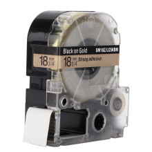 Reliable PET Label Tape 18mm for Epson and KINGJIM