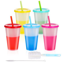 Casewin Sklenice měnící barvu, 24 oz, 5 ks