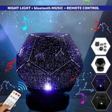 Projekcia nebeskej hviezdnej nočnej lampy Sky Light