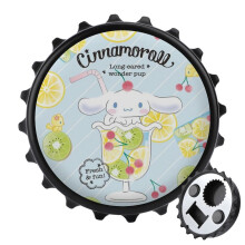 Ouvre-bouteille Cinnamoroll avec autocollant magnétique pour réfrigérateur