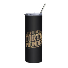 Vaso delgado para hombres latinos Torta Pounder