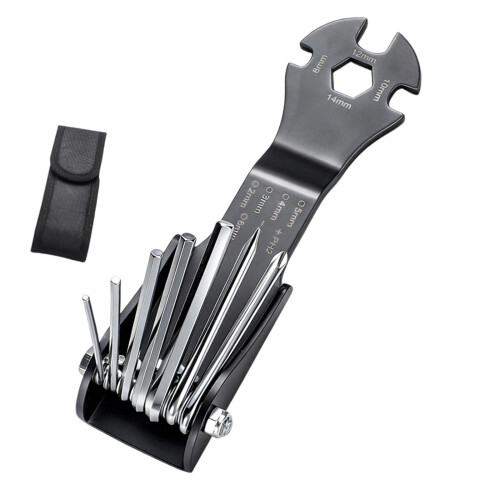 11 in 1 Hex Key Foldable Wrenches Tool For-Allen screw wrench